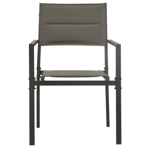5-Piece Outdoor Dining Set Steel - Image 9