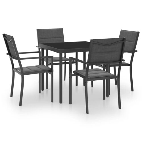 5-Piece Outdoor Dining Set Steel
