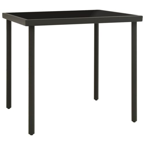 5-Piece Outdoor Dining Set Steel - Image 3