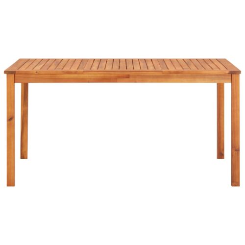 5-Piece Outdoor Dining Set with Cushions Wood Timber Outdoor Patio Furniture Acacia - Image 8