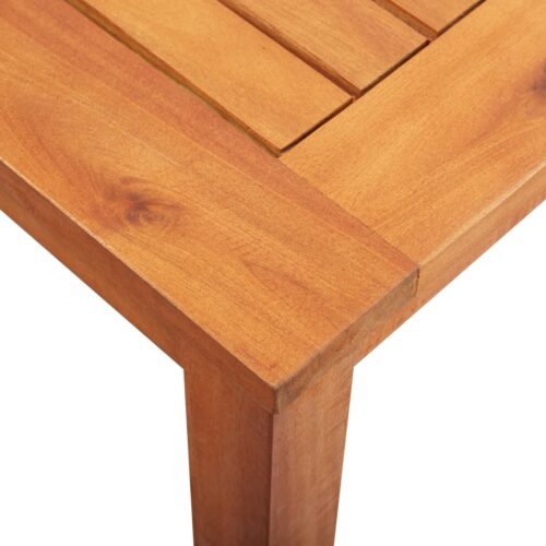 5-Piece Outdoor Dining Set with Cushions Wood Timber Outdoor Patio Furniture Acacia - Image 9