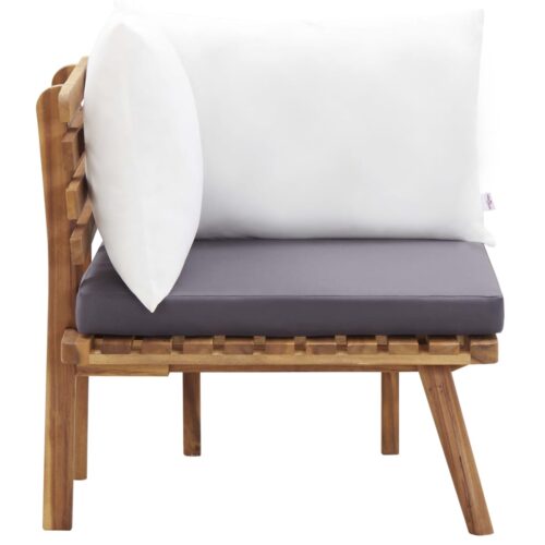 6-Piece Garden Lounge Set Acacia Wood Timber Outdoor Patio Furniture - Image 6