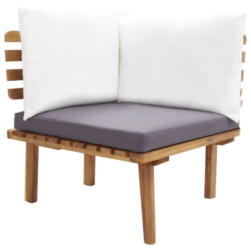 6-Piece Garden Lounge Set Acacia Wood Timber Outdoor Patio Furniture - Image 7
