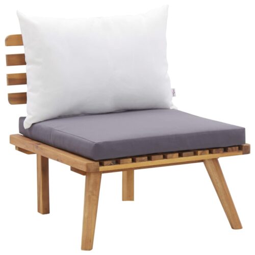 6-Piece Garden Lounge Set Acacia Wood Timber Outdoor Patio Furniture - Image 8