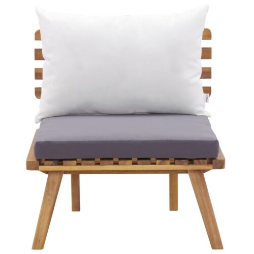 6-Piece Garden Lounge Set Acacia Wood Timber Outdoor Patio Furniture - Image 9