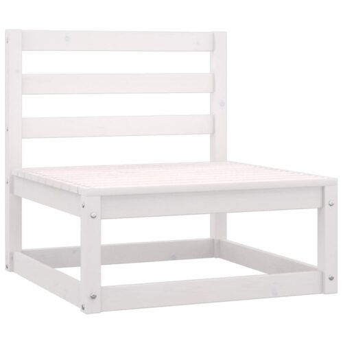 6-Piece Garden Lounge Set Pine Wood Outdoor Patio Furniture - Image 5