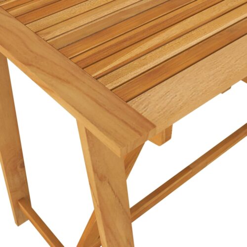 7-Piece Garden Bar Set with Cushions Black - Image 7