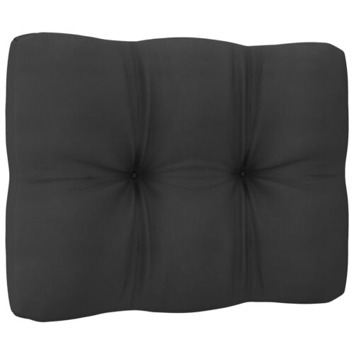 7-Piece Garden Lounge Set with Anthracite Cushions Pine Wood Outdoor Patio Furniture - Image 5