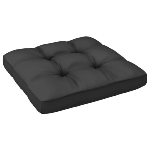7-Piece Garden Lounge Set with Anthracite Cushions Pine Wood Outdoor Patio Furniture - Image 6