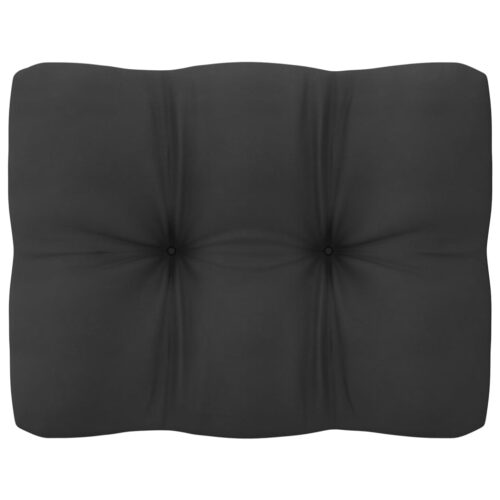 7-Piece Garden Lounge Set with Anthracite Cushions Pine Wood Outdoor Patio Furniture - Image 4
