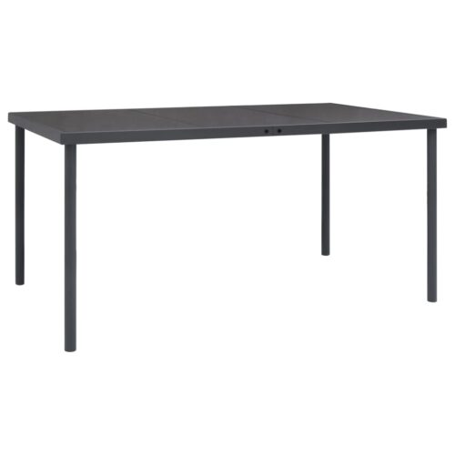 7-Piece Outdoor Dining Set Steel - Image 10
