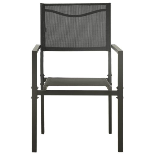 7-Piece Outdoor Dining Set Steel - Image 9