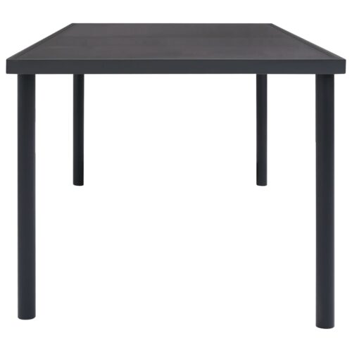 7-Piece Outdoor Dining Set Steel - Image 5