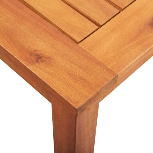 7-Piece Outdoor Dining Set with Cushions Wood Timber Outdoor Patio Furniture Acacia - Image 8