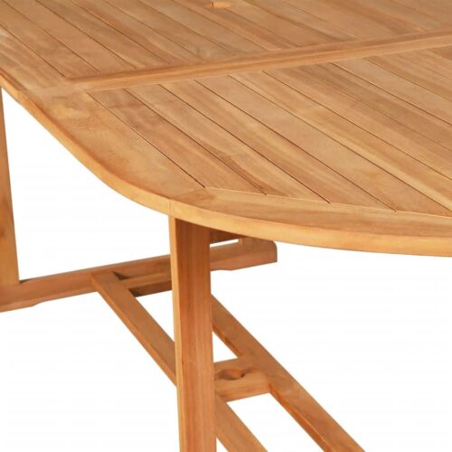 9-Piece Garden Dining Set Acacia Wood Timber Outdoor Patio Furniture - Image 4