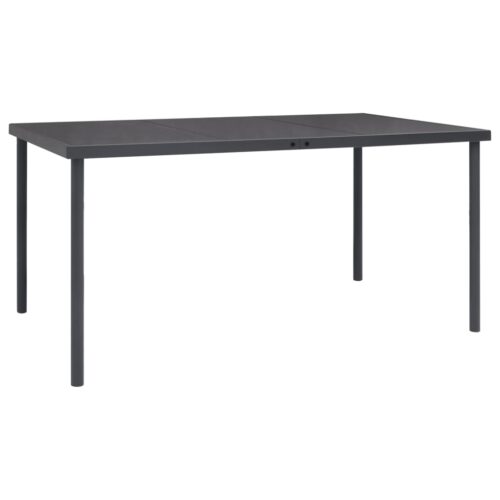 9-Piece Outdoor Dining Set Steel Outdoor Patio Lounge Furniture - Image 10