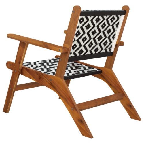 Garden Chairs 2pcs Acacia Wood Timber Outdoor Patio Furniture - Image 7