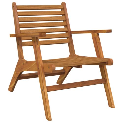 Garden Chairs 2pcs Wood Timber Outdoor Patio Furniture Acacia - Image 3