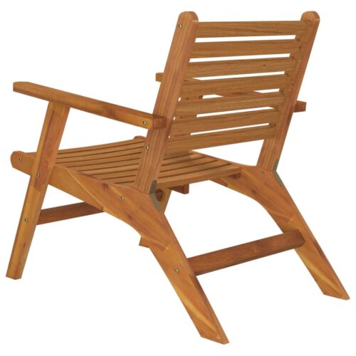 Garden Chairs 2pcs Wood Timber Outdoor Patio Furniture Acacia - Image 6