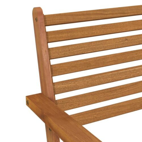 Garden Chairs 2pcs Wood Timber Outdoor Patio Furniture Acacia - Image 7