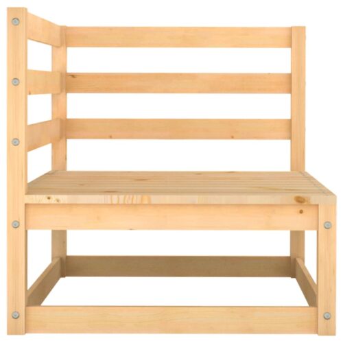 Garden Corner Sofa Pine Wood Outdoor Patio Furniture - Image 3