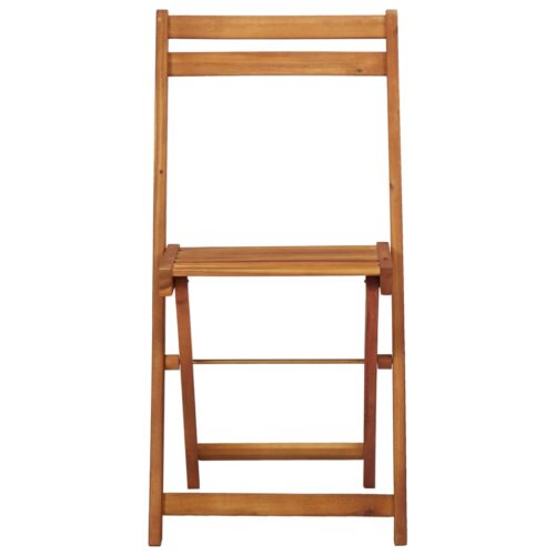 Garden Planter Table Bistro Dining Chairs Acacia Wood Timber Outdoor Patio Furniture Set - Image 10