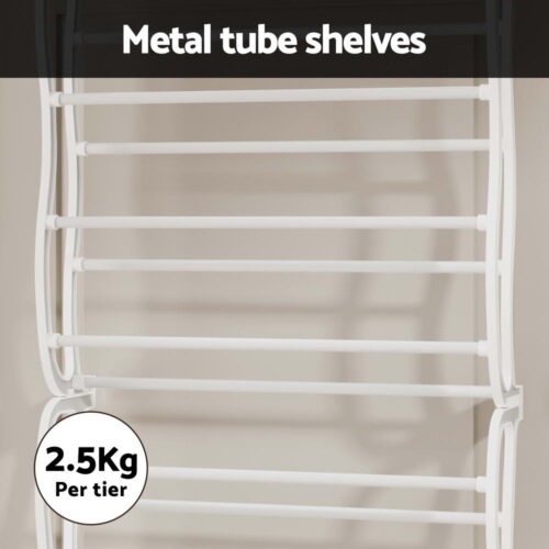 Artiss Shoe Rack Hanging Over Door Organiser 24 Pairs Eric - Image 5