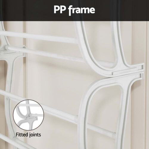 Artiss Shoe Rack Hanging Over Door Organiser 24 Pairs Eric - Image 6