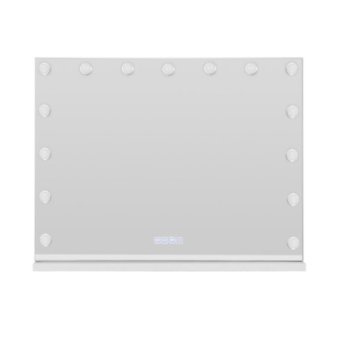 Embellir Bluetooth Makeup Mirror 80x58cm Hollywood Vanity with LED Light Wall - Image 3