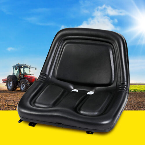 Giantz Tractor Seat Forklift Excavator Universal Backrest Truck Chair PU Leather - Image 7