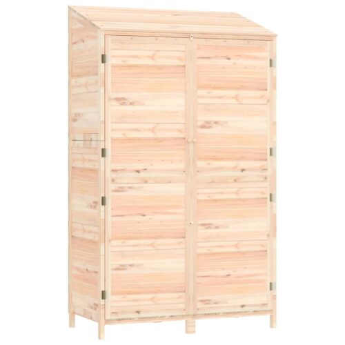 Garden Shed 102x52x174.5cm Solid Wood Fir