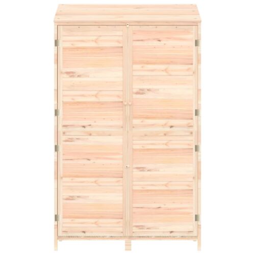 Garden Shed 102x52x174.5cm Solid Wood Fir - Image 4