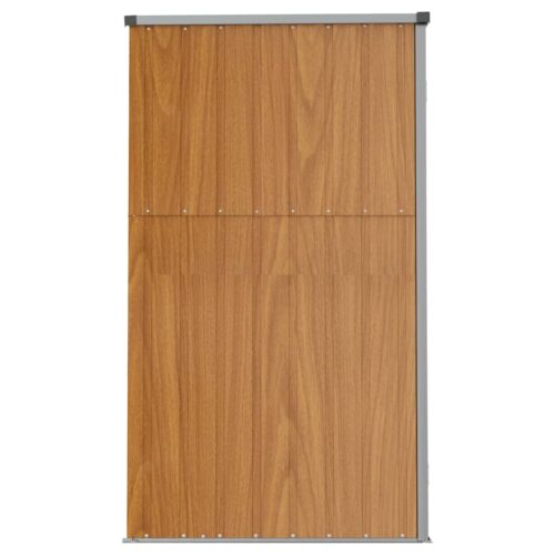 Garden Shed Outdoor Storage Tool Workshop Sheds 161x89x161cm Galvanised Steel - Image 5