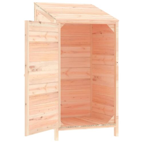 Garden Shed 55x52x112cm Solid Wood Fir - Image 4
