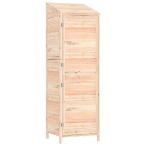Garden Shed 55x52x174.5cm Solid Wood Fir