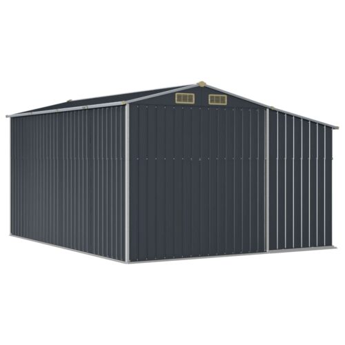 Garden Shed Anthracite 277x365.5x179cm Galvanised Steel - Image 7