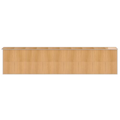 Garden Shed Light Brown 192x855x223cm Galvanised Steel - Image 5