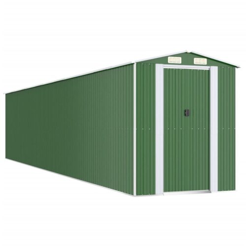 Garden Shed Green 192x1021x223cm Galvanised Steel