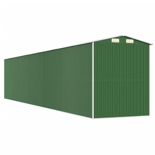 Garden Shed Green 192x1021x223cm Galvanised Steel - Image 6