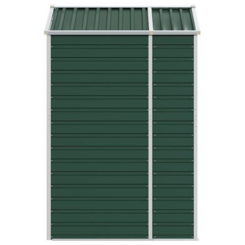 Garden Shed Green 191x130x198cm Galvanised Steel - Image 6