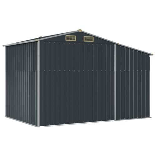 Garden Shed Anthracite 277x192.5x179cm Galvanised Steel - Image 7
