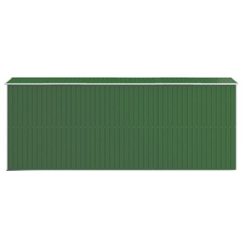 Garden Shed Green 192x523x223cm Galvanised Steel - Image 5