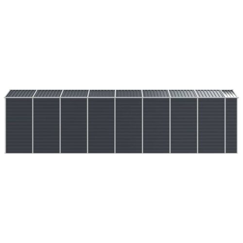 Garden Shed Anthracite 191x725x198cm Galvanised Steel - Image 6