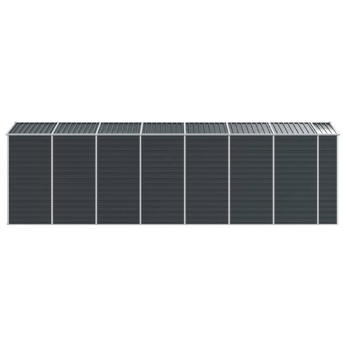 Garden Shed Anthracite 191x640x198cm Galvanised Steel - Image 6
