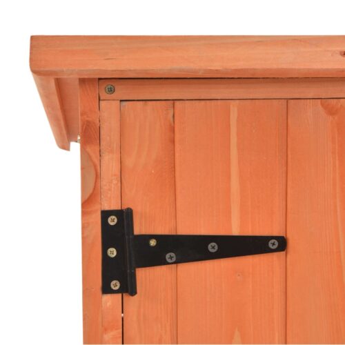 Garden Storage Shed 128x42x91cm Wood - Image 12