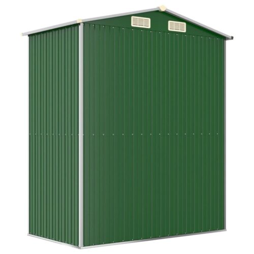 Garden Shed Green 192x108x223cm Galvanised Steel - Image 5