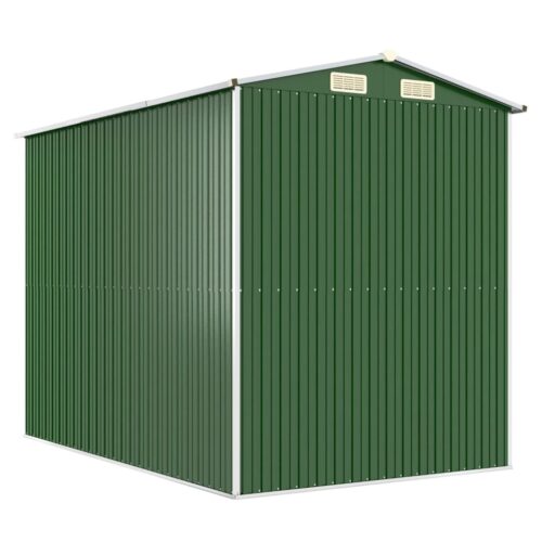 Garden Shed Green 192x274x223cm Galvanised Steel - Image 6