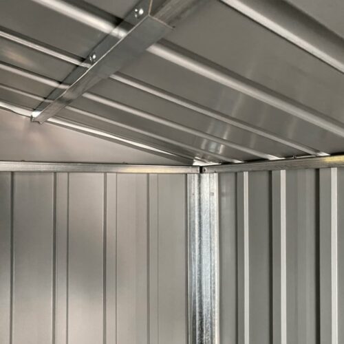 Garden Shed Anthracite 191x470x198cm Galvanised Steel - Image 10