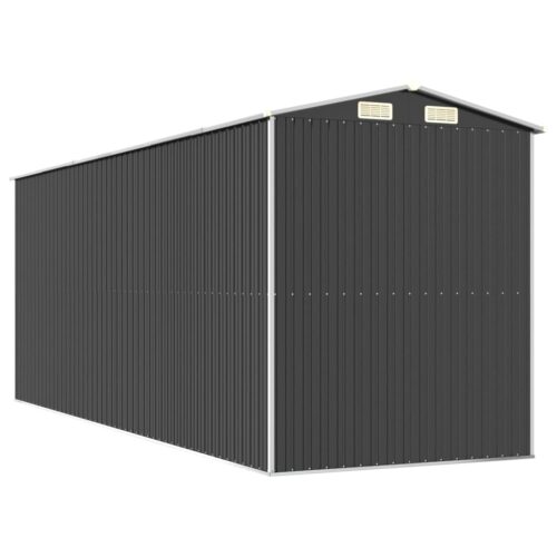 Garden Shed Anthracite 192x523x223cm Galvanised Steel - Image 6