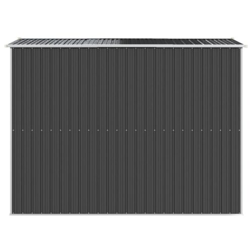 Garden Shed Anthracite 192x274x223cm Galvanised Steel - Image 5
